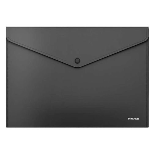 Picture of A4 BUTTON ENVELOPE GLOSSY SOLID BLACK